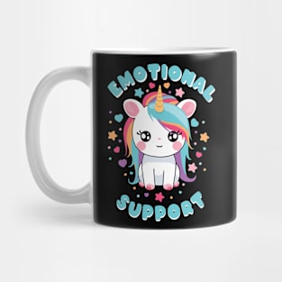 Emotional Support Unicorn Mug